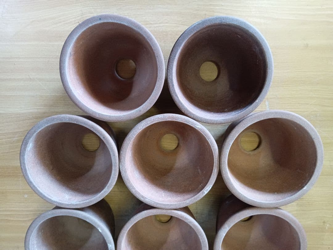 丹波立杭焼 伝市鉢 11点 まとめ売り 山野草鉢 植木鉢 盆栽 ガーデニング