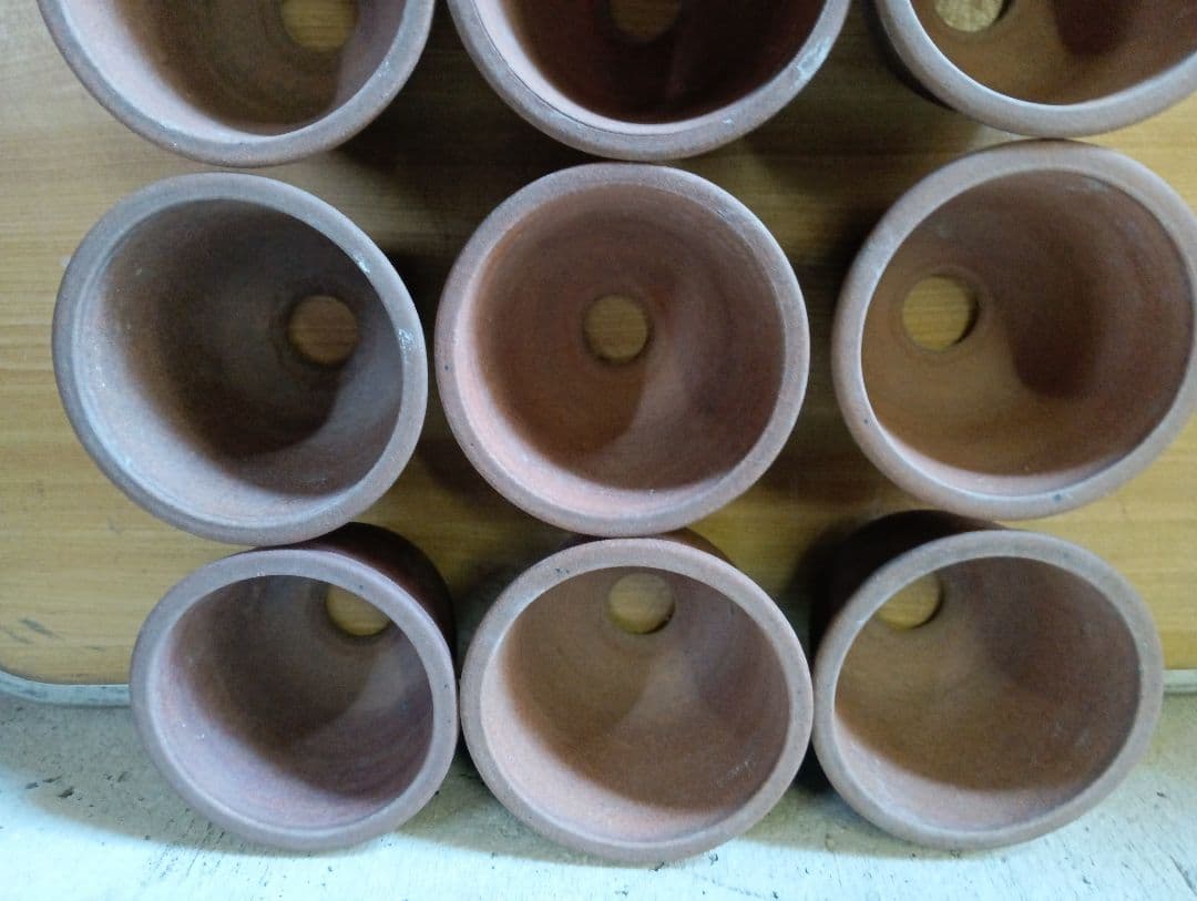 丹波立杭焼 伝市鉢 11点 まとめ売り 山野草鉢 植木鉢 盆栽 ガーデニング