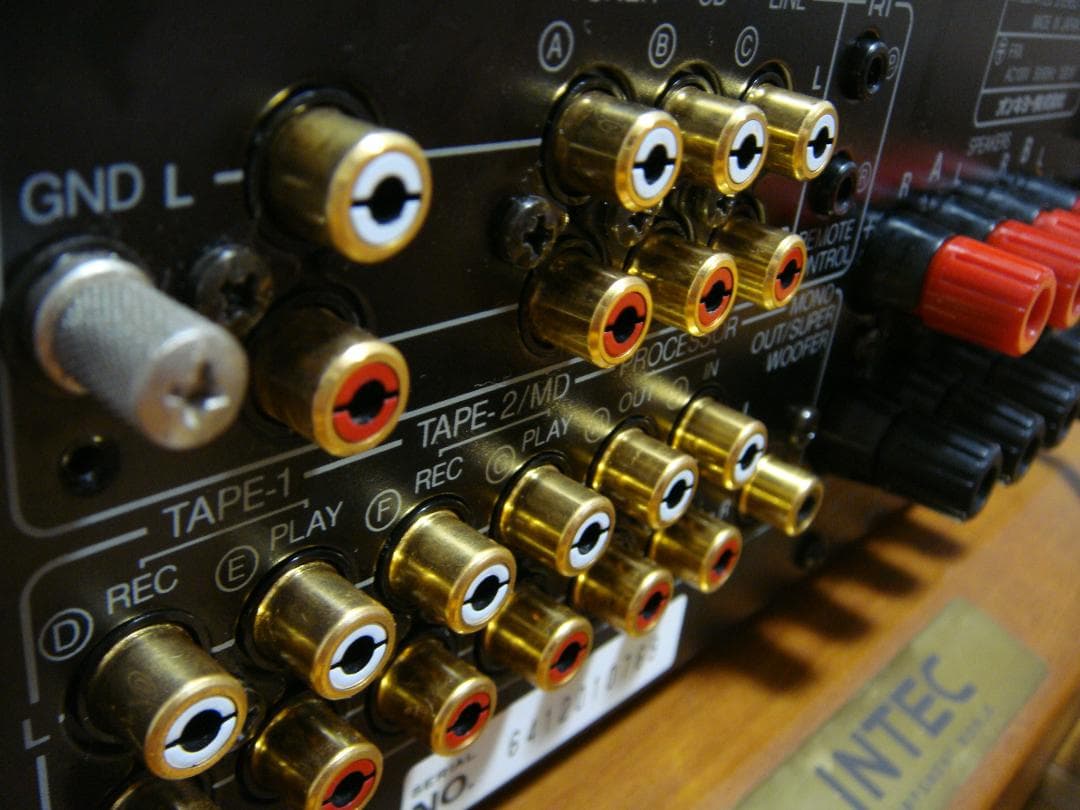 整備済 ONKYOオンキョー INTEC275アンプ A-911M LTD取説付