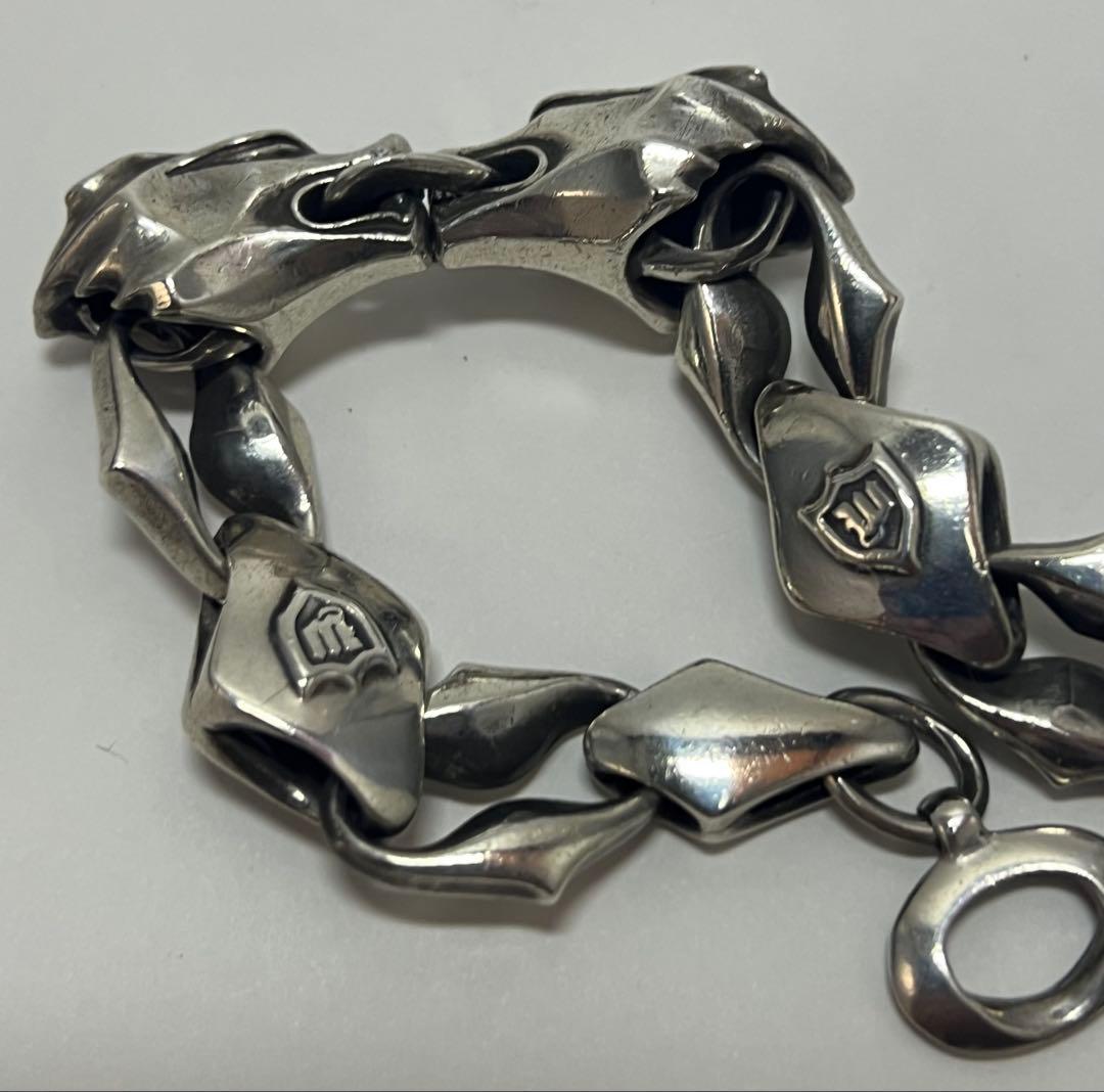 定価9.9万円　ウォーウルフＷヘッドブレス　ウルフマンブラザーズ　ブレスレット