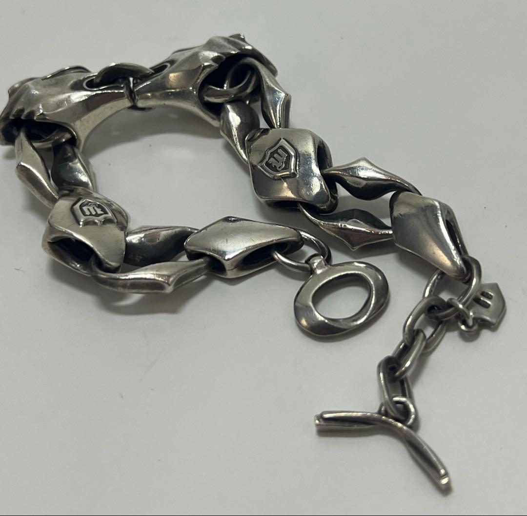 定価9.9万円　ウォーウルフＷヘッドブレス　ウルフマンブラザーズ　ブレスレット