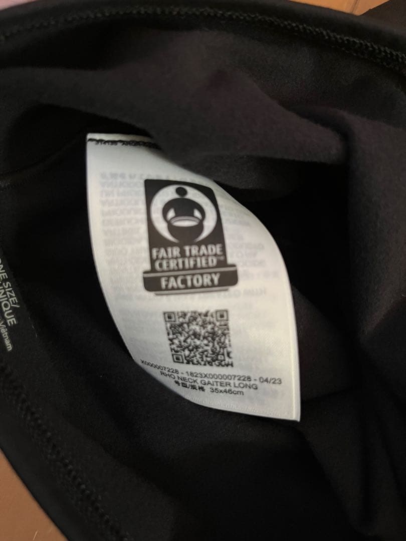 アークテリクス ロー ネックゲイター ロング 新品未使用 ARC'TERYX