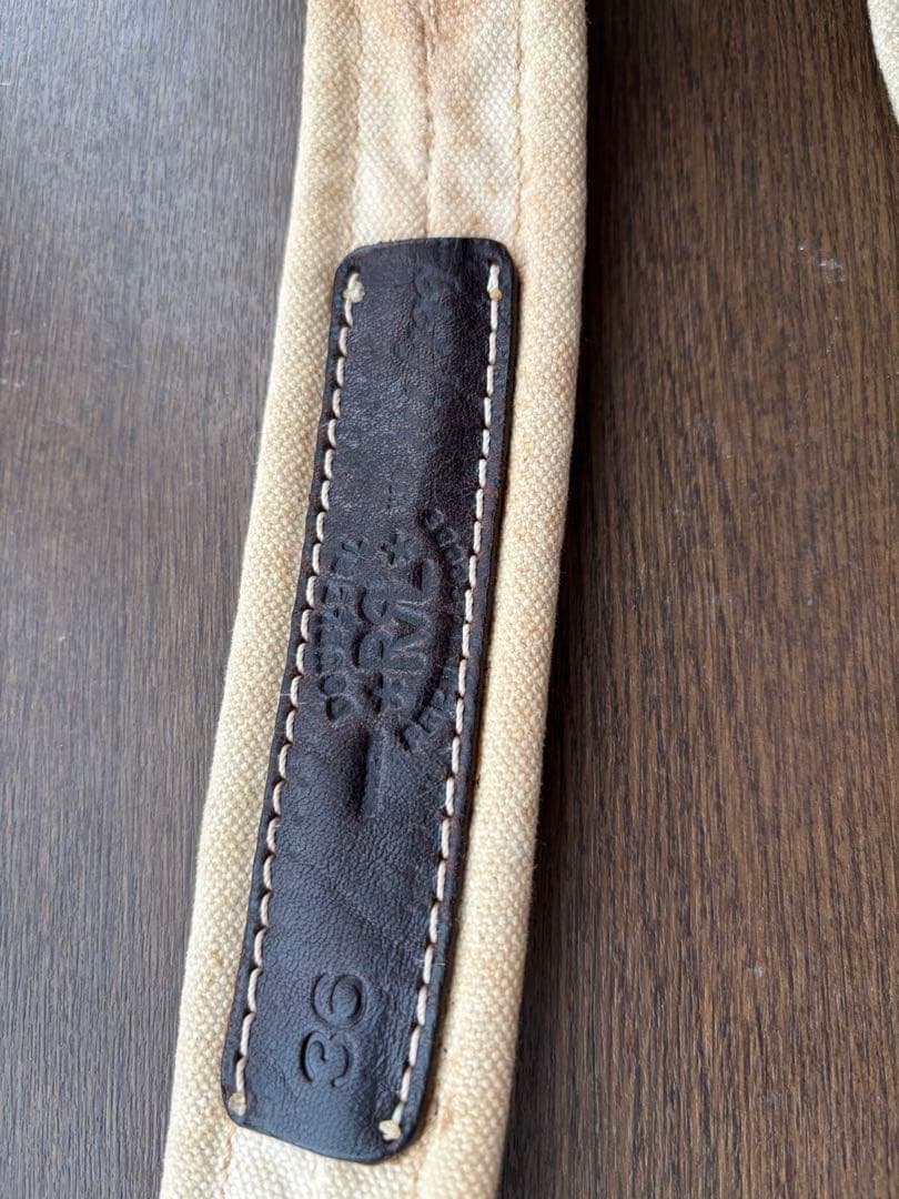 70〜80’s ヴィンテージ Double RLキャンバスロープベルト　36