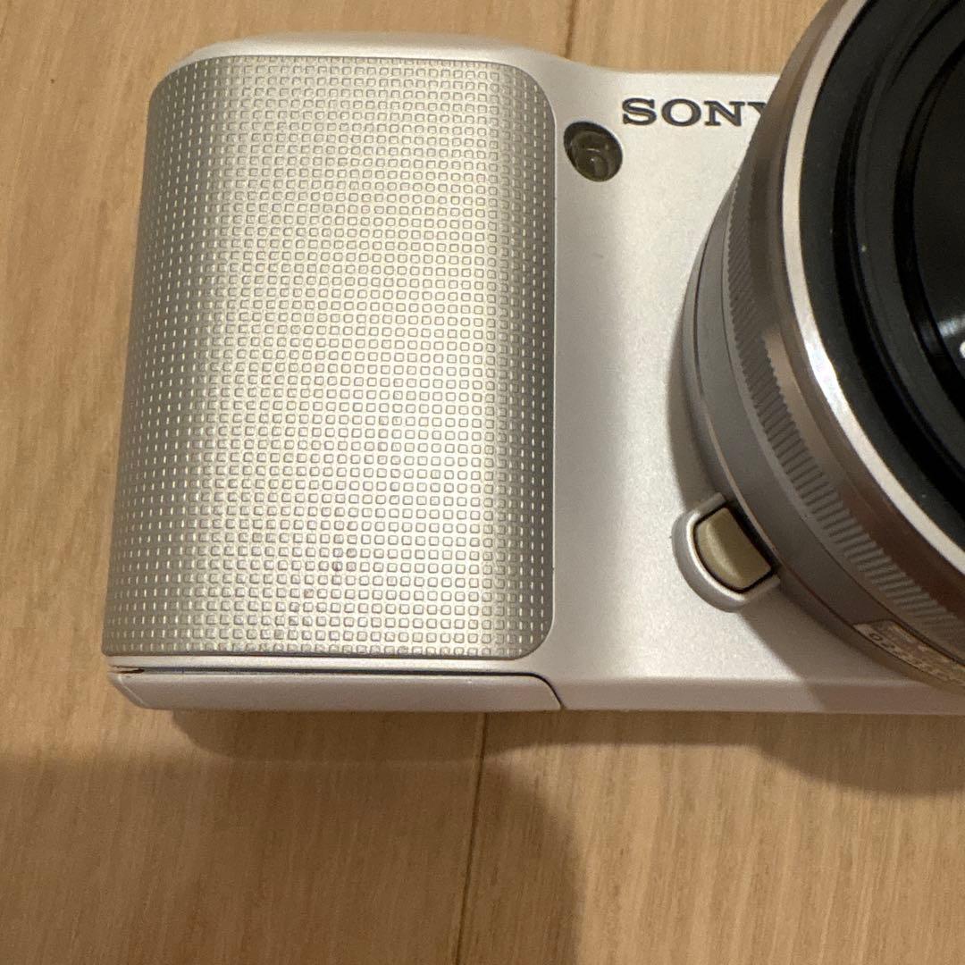 【完動品】美品　SONY デジタル一眼カメラ　α NEX-3 単焦点レンズ付き