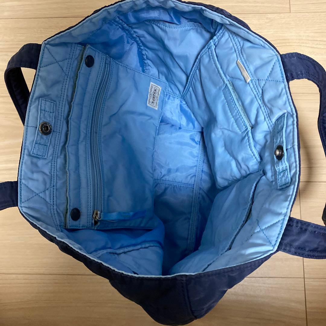 PORTER ネイビー トートバッグ