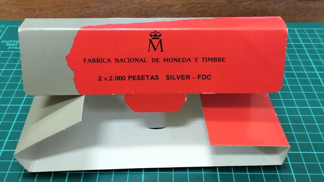 1992年 バルセロナオリンピック記念銀貨2000ペセタ×２枚