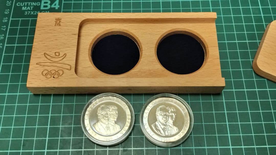 1992年 バルセロナオリンピック記念銀貨2000ペセタ×２枚