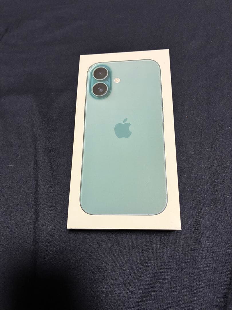 マ*ん様 iPhone16 ティール 128GB バッテリー容量100%