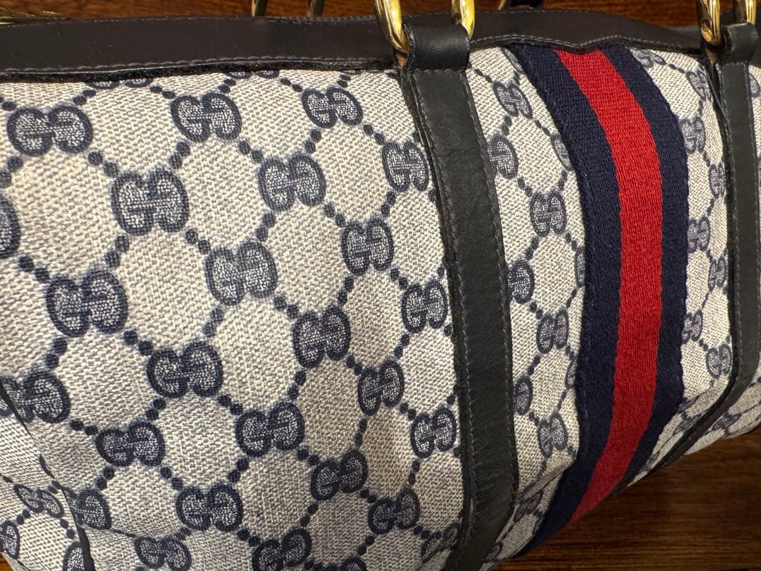 GUCCI オールドグッチ　シェリー　ミニボストン　ハンドバッグ