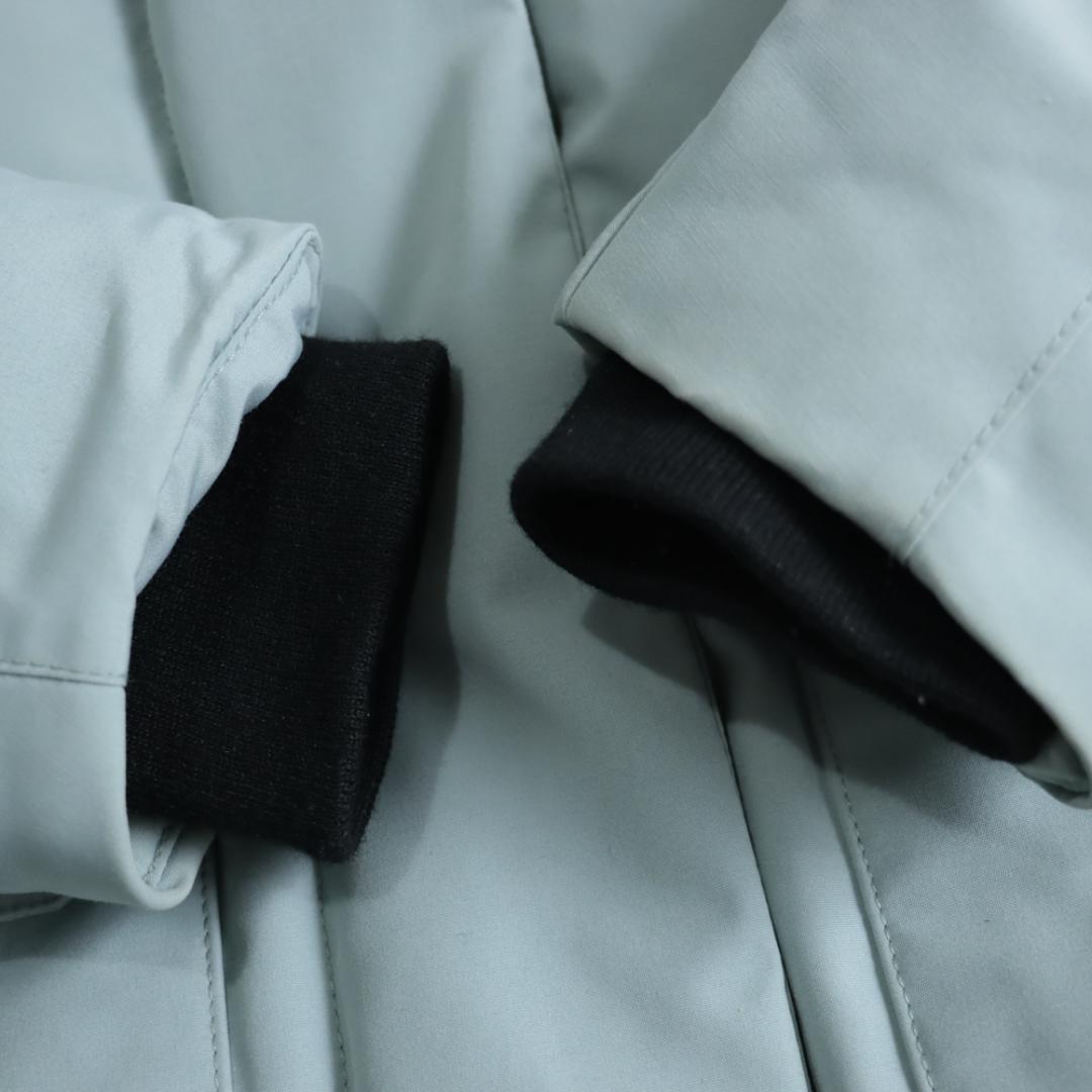 希少！カナダグース ダウンジャケット　ブレイクリーパーカ　ライトブルーサザビー