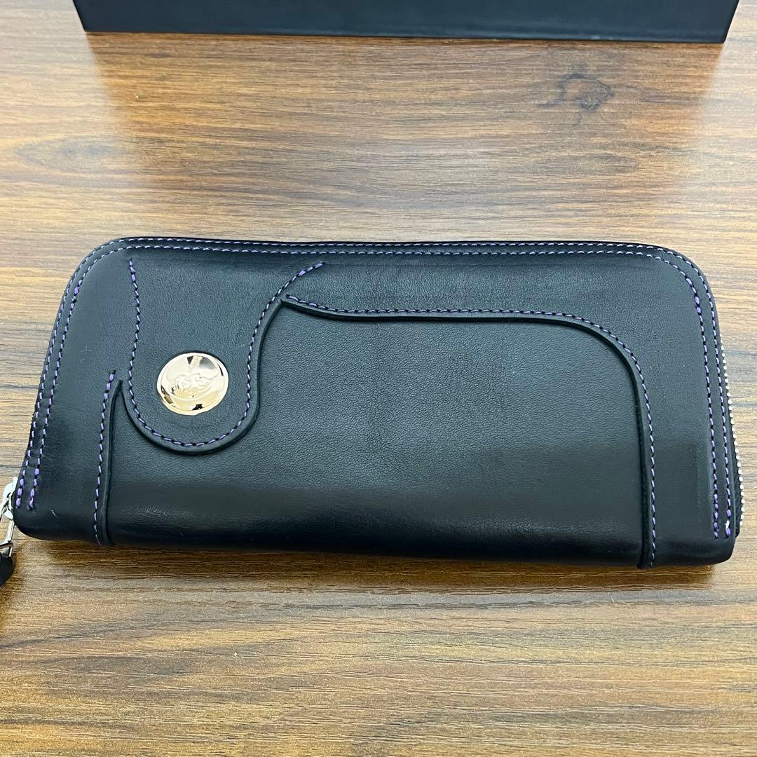 REDMOONミスターレッドムーン　ラウンドファスナー（ジップ）ロングウォレット