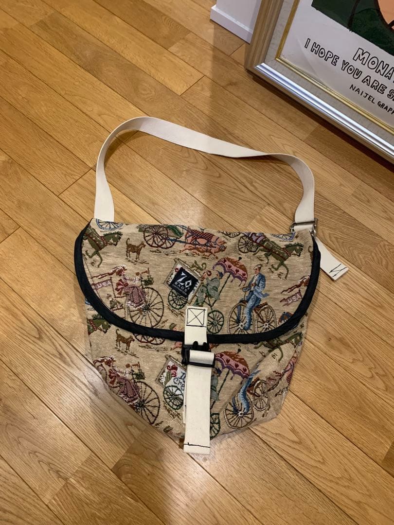 zobags メッセンジャーバッグ 自転車柄