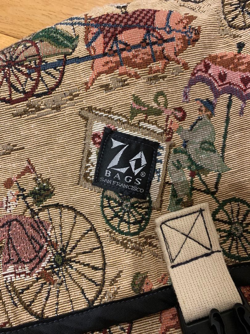 zobags メッセンジャーバッグ 自転車柄