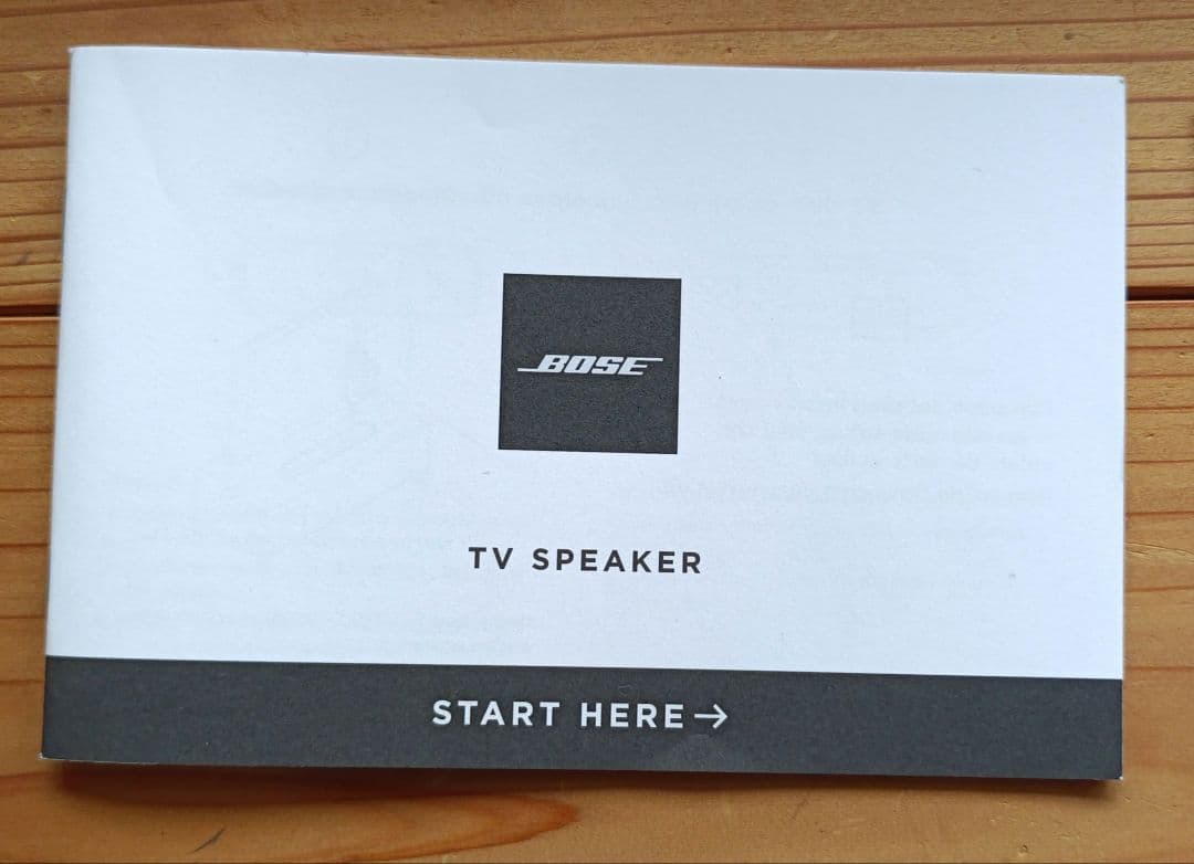 BOSE TV SPEAKER サウンドバー 431974