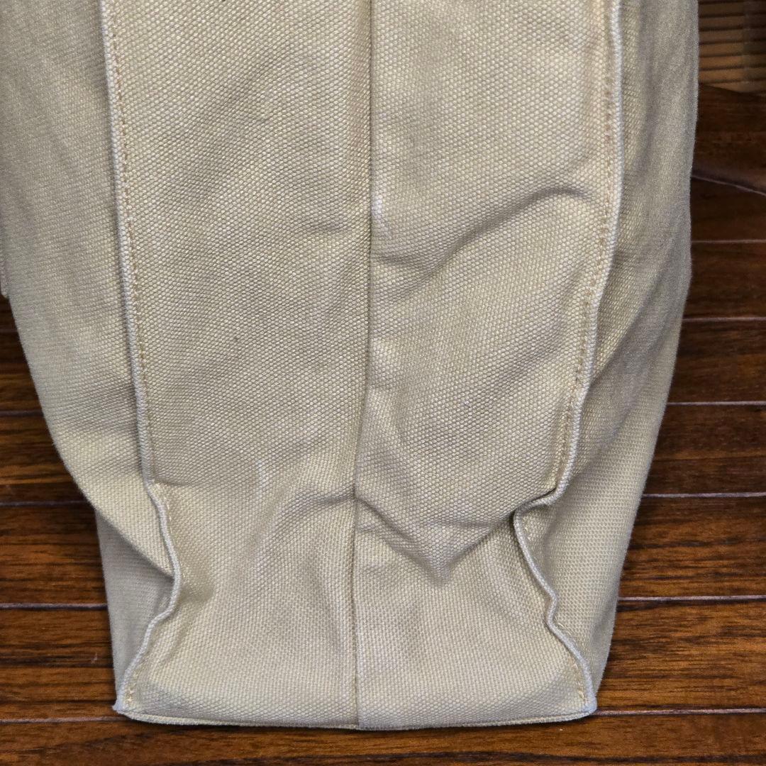 京都　一澤信三郎帆布鞄　トートバック　弁護士かばん　ベージュ