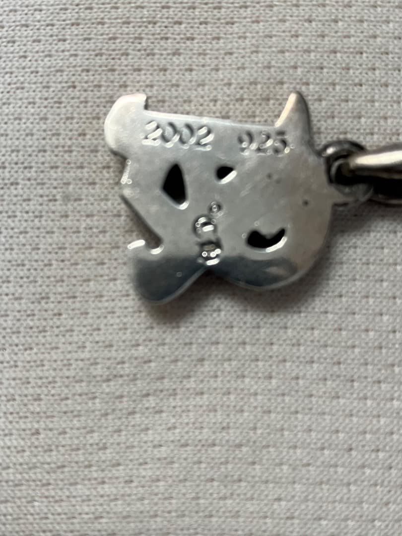 【値下】インボイス原本付き新品未使用クロムハーツ アルファベットペンダントトップ