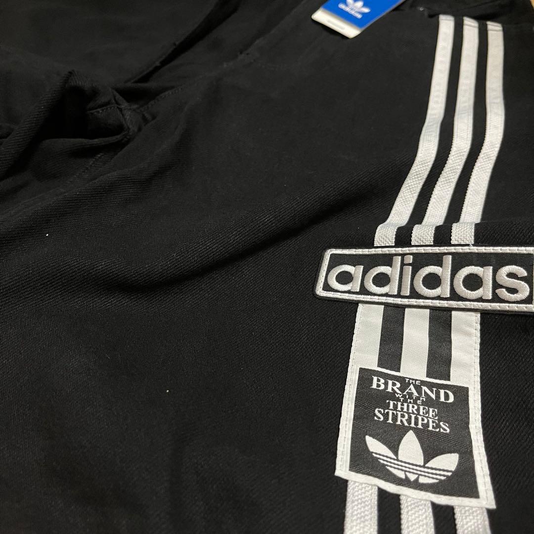 新品28】★当日発送★アディダス アディブレイク 2-IN-1 デニムパンツ 黒