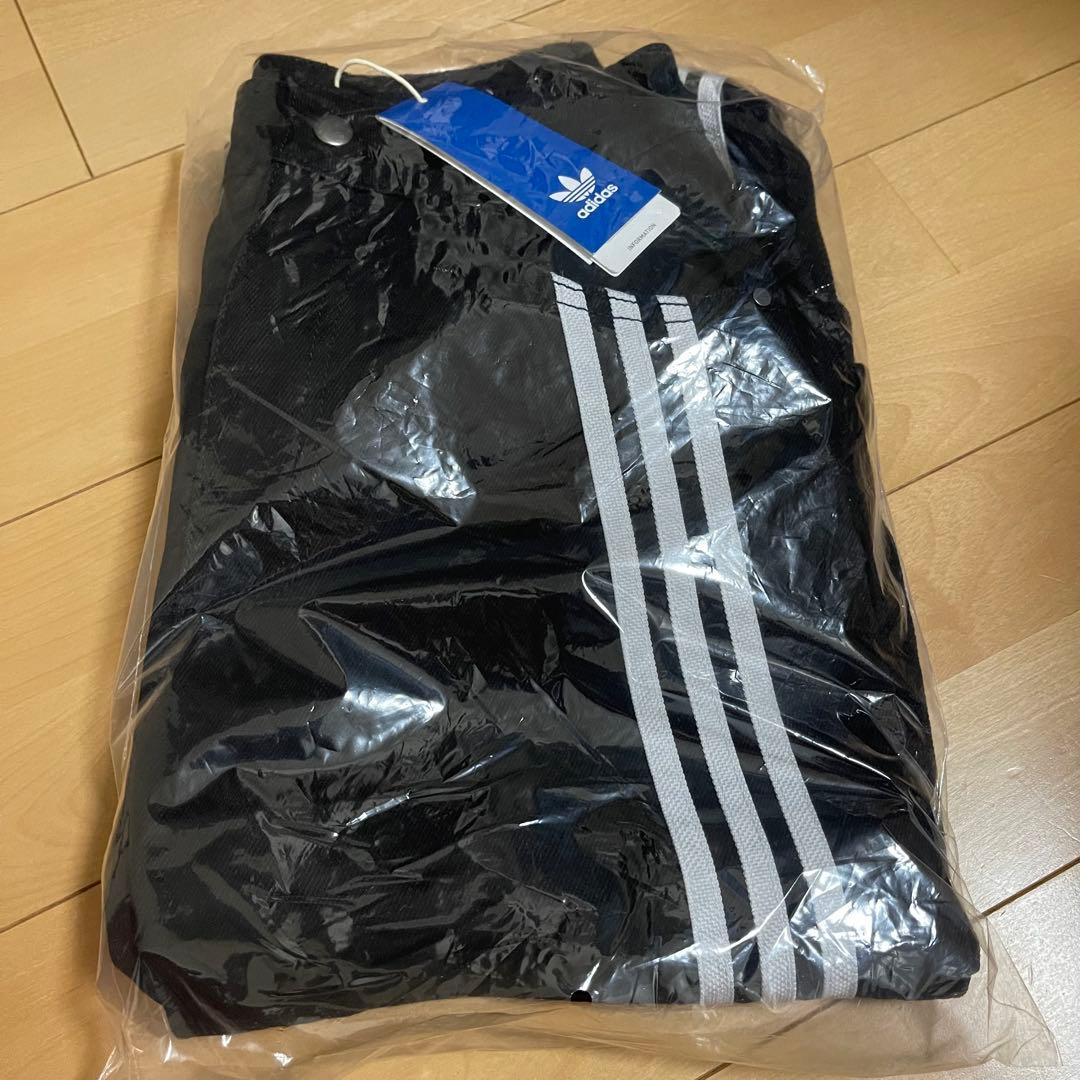 新品28】★当日発送★アディダス アディブレイク 2-IN-1 デニムパンツ 黒