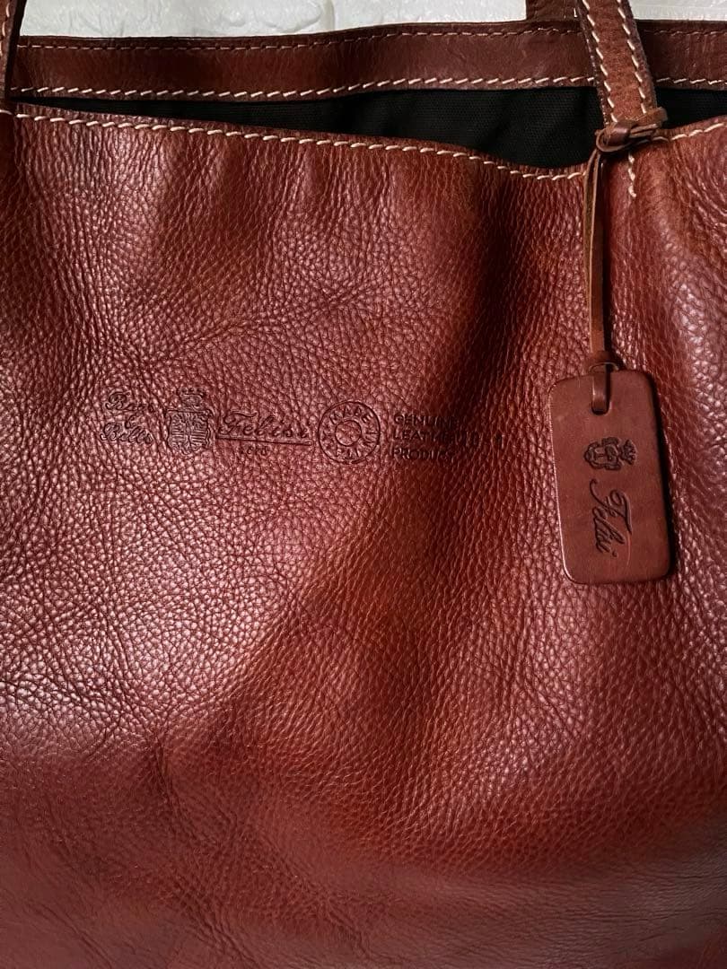 希少 Felisi フェリージ トートバッグ ビジネストート レザー 本革 美品