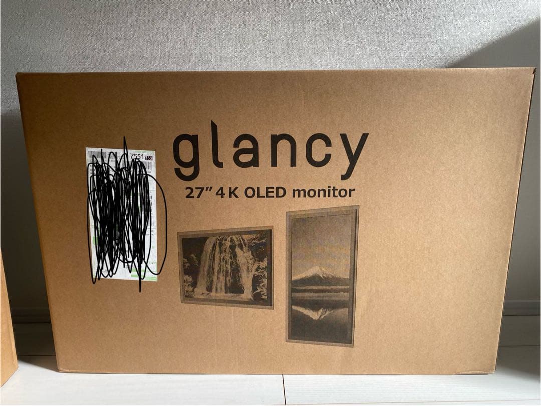 新品未開封Joled glancy ディスプレイモニター 27インチ 4k