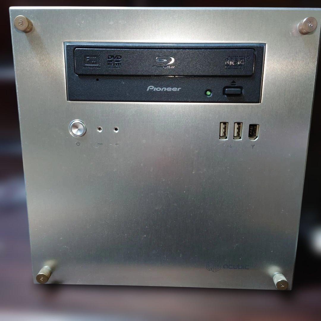 abee パソコン ケース　自作　　Windows10正規品付