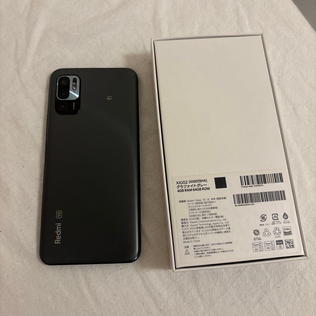 Redmi Note10 JE 本体