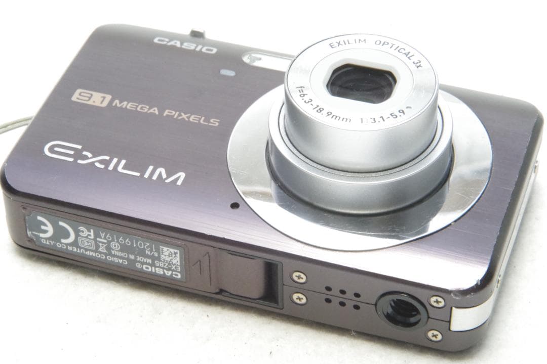 CASIO EXILIM EX-Z85 ブラウン 3倍 910万画素 動作確認済