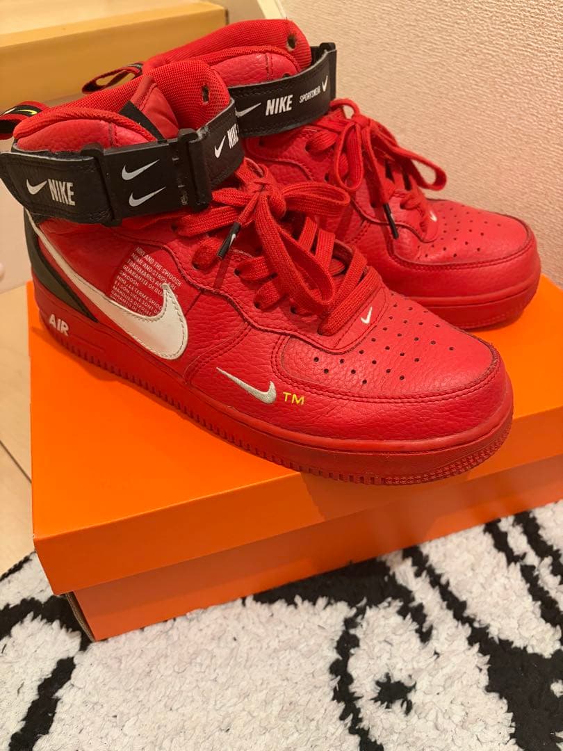 希少 NIKE AIR FORCE MID ナイキ エアフォース ユーティリティ