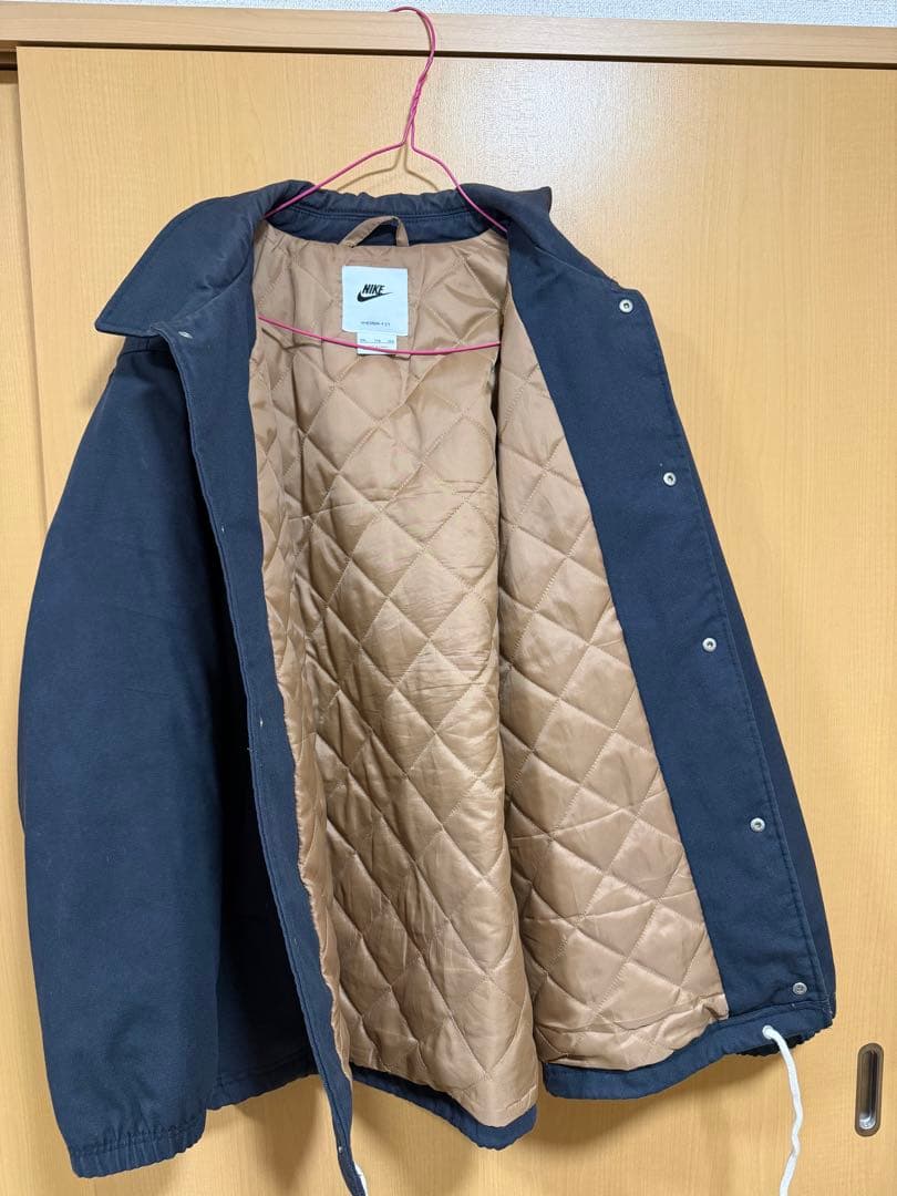 NIKE therma fit coach jacket （XXL）　ブラック