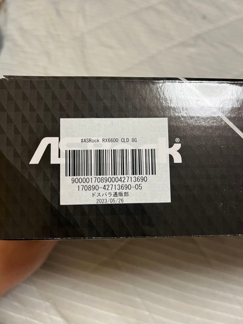 ASRock Radeon RX 6600 8GB グラフィックボード