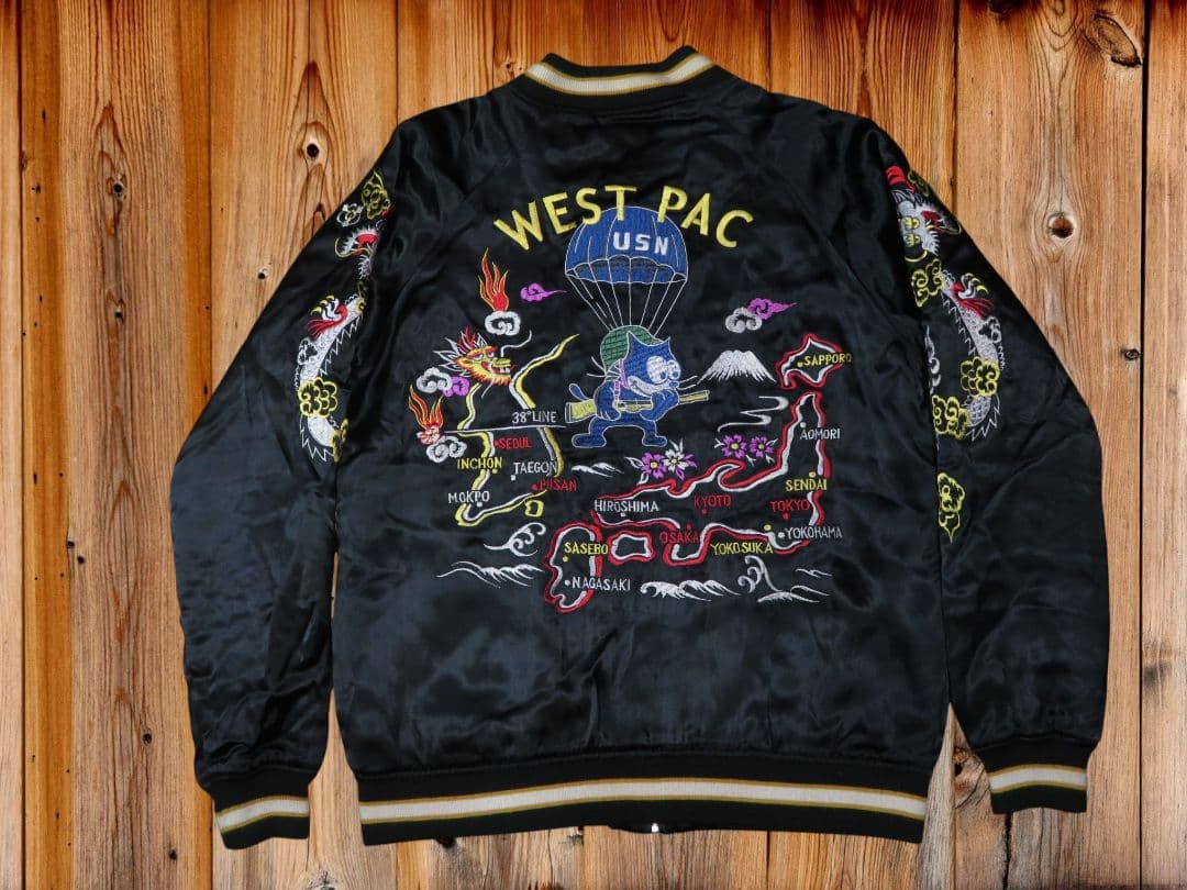 ✅️ WEST PAC FELIXS THE CAT フェリックス スカジャン