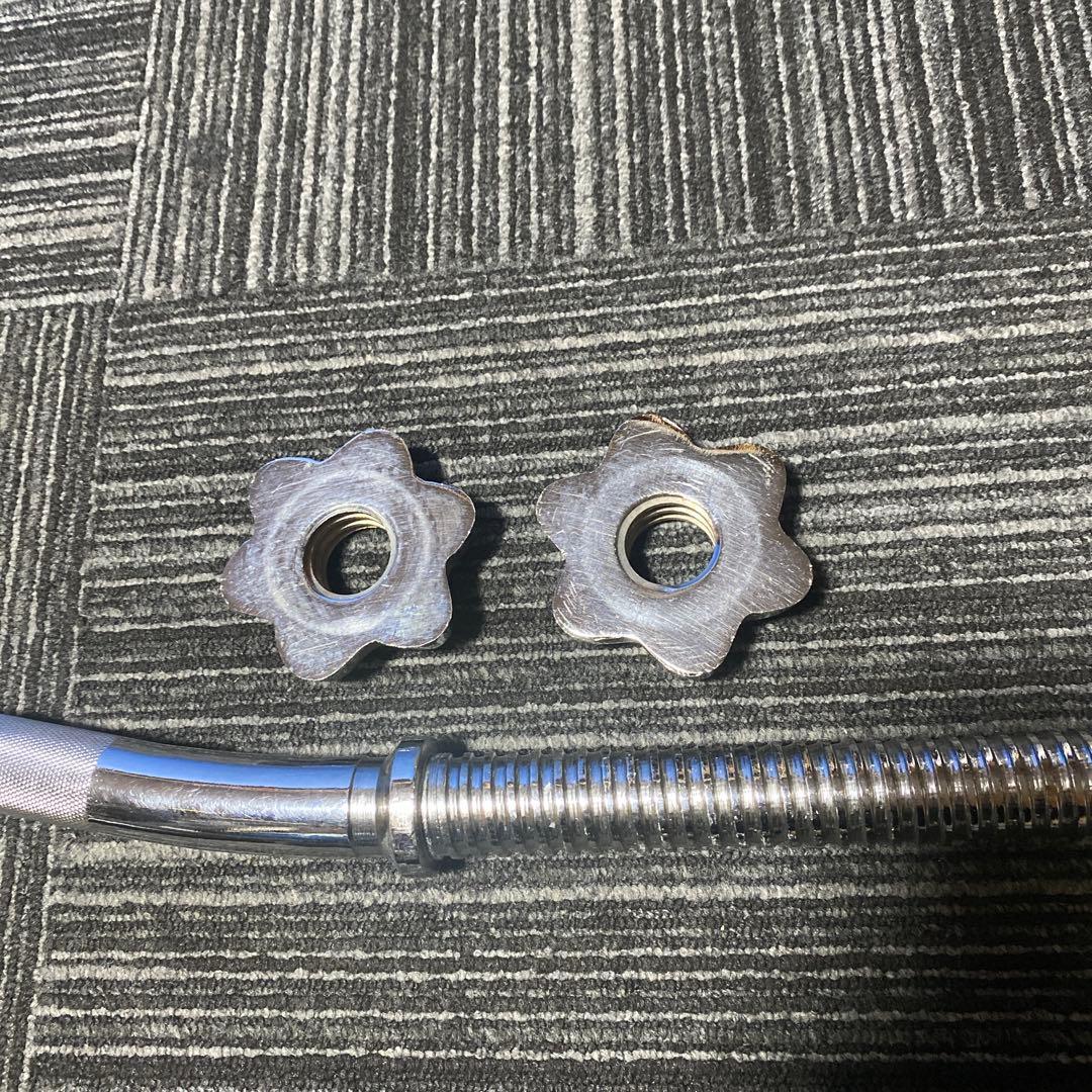 Ｗバーセット。5kg2.5kg1.25kgプレート