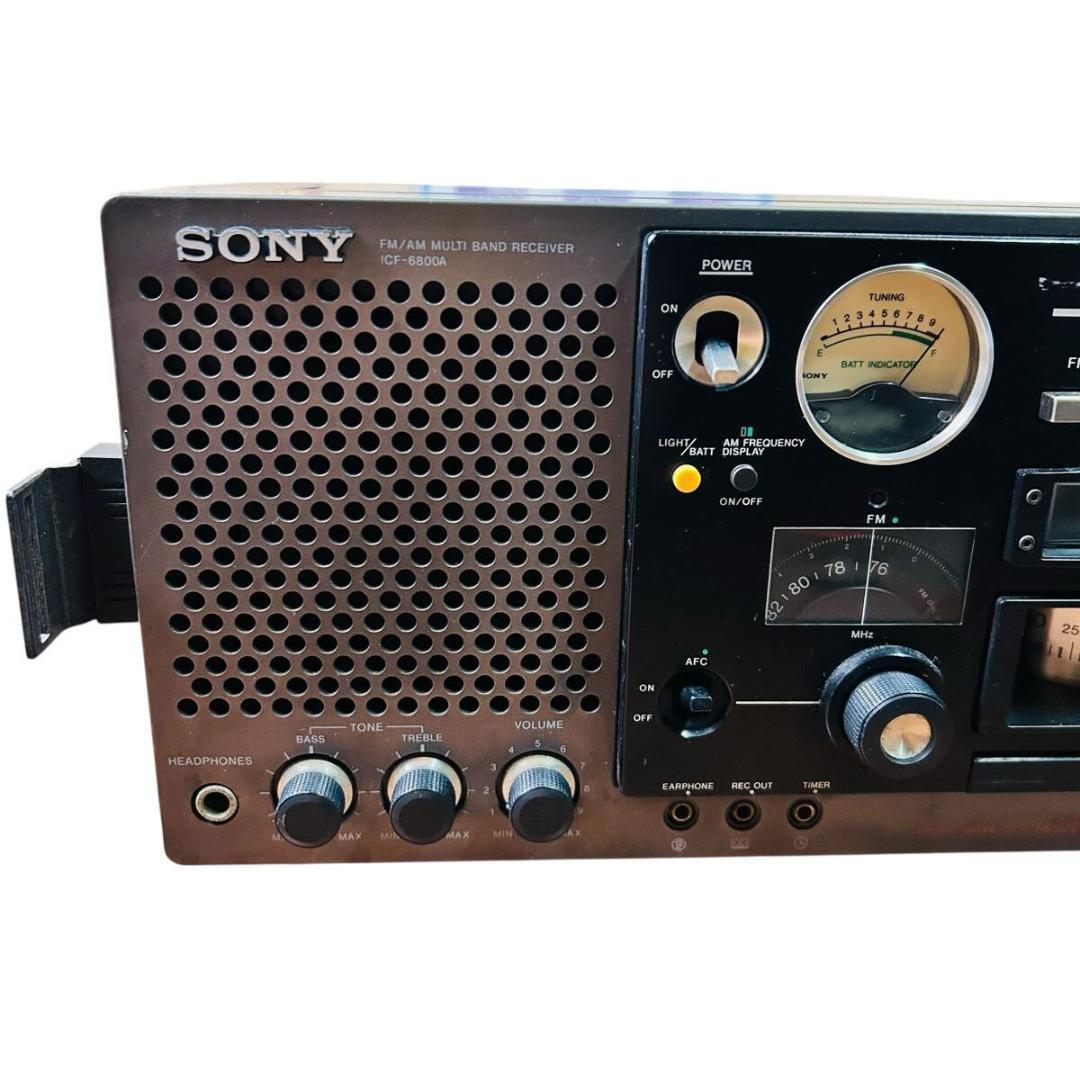 SONY ソニー　ICF-6800A　（FM/中波/短波/BCLラジオ）