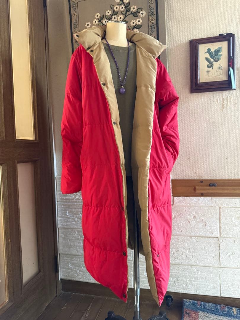 MaxMaraリバーシブル ロングダウンコート ハンガリーグースダウン 極暖レア