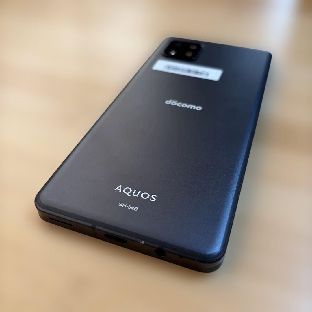 AQUOS SH-54B docomo ブルー 本体のみ SIMフリー②