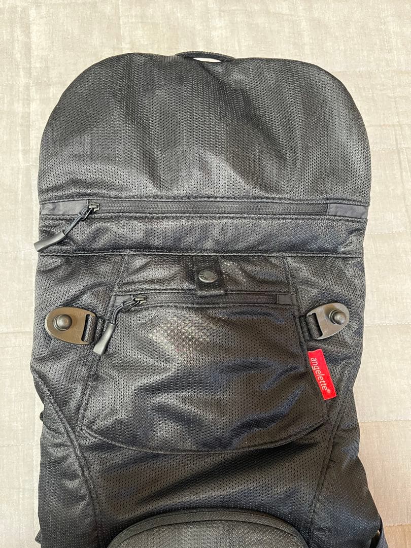 【美品】ラッキーインダストリーズ ベビーキャリアオン抱っこ紐