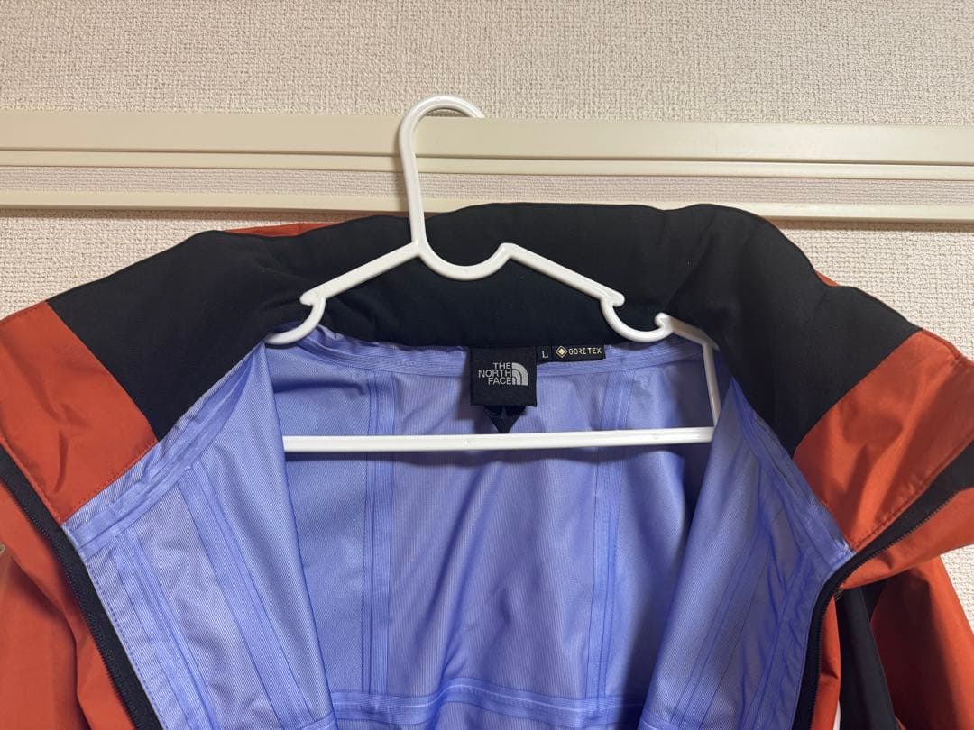 ノースフェイス　マウンテンレインテックスジャケット　オレンジ　NP12135