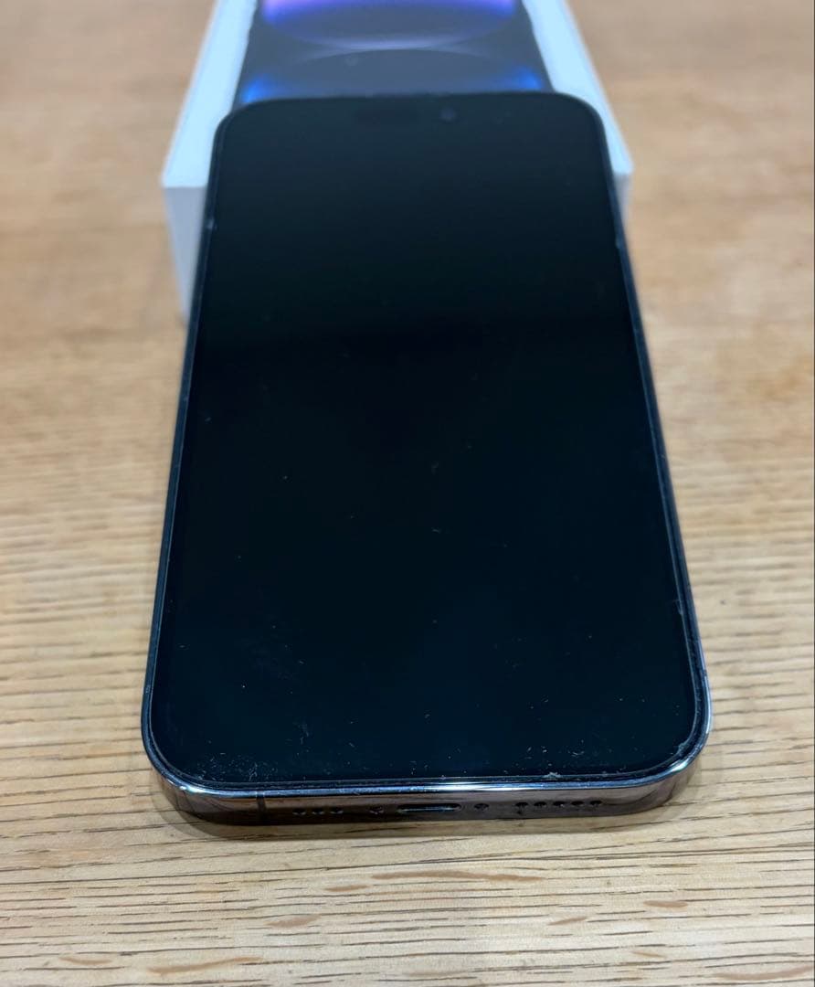 iPhone 14pro 256GB ディープパープル　coach ケース