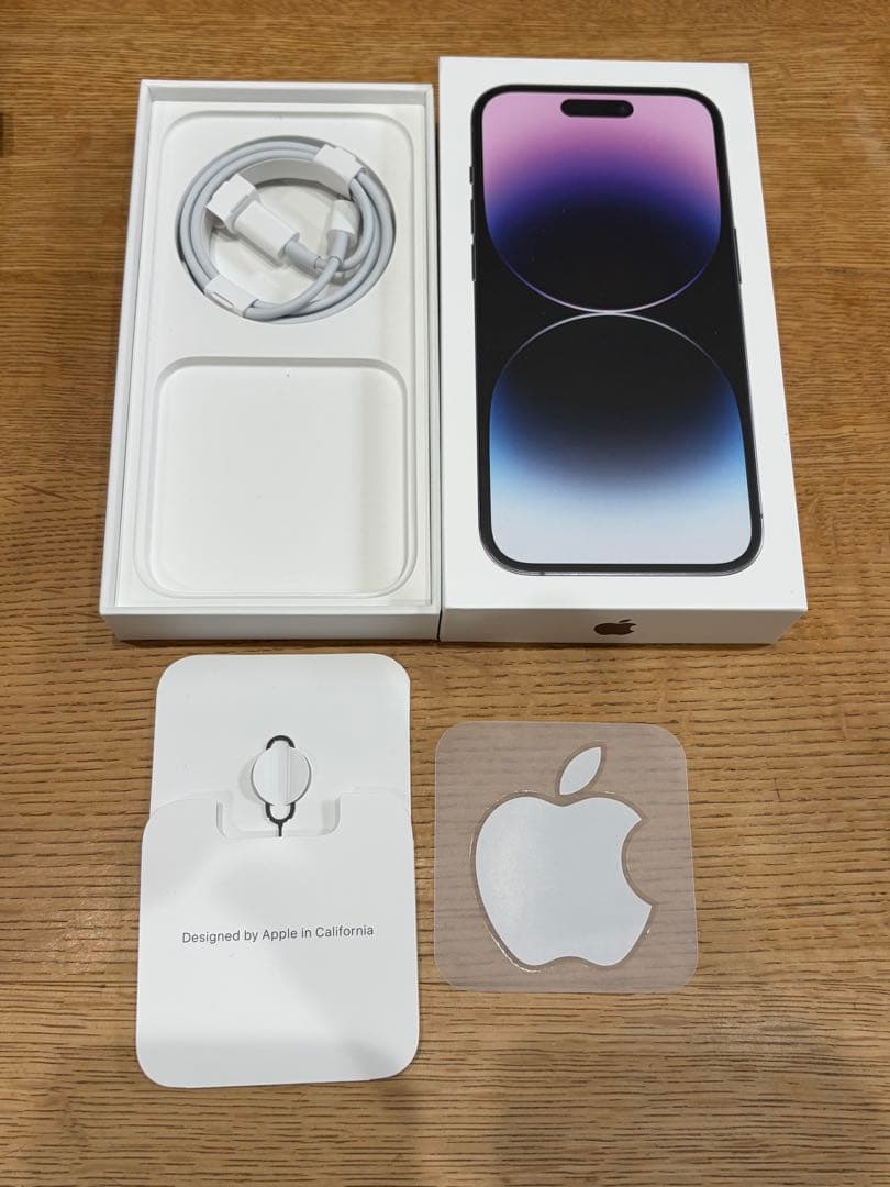 iPhone 14pro 256GB ディープパープル　coach ケース