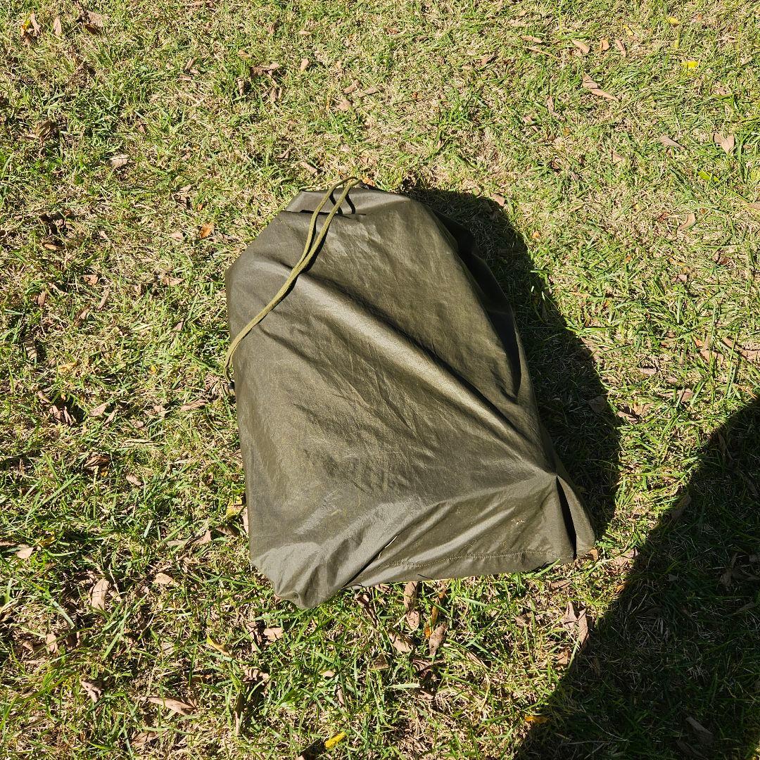 ダッチアーミーテント 軍ランドリーバック付き 軍幕 ミリタリー オランダ軍