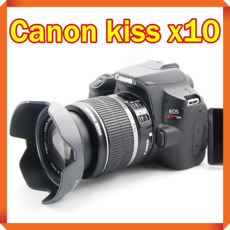 ✨ Canon EOS kiss x10 一眼レフカメラ スマホ転送 キヤノン