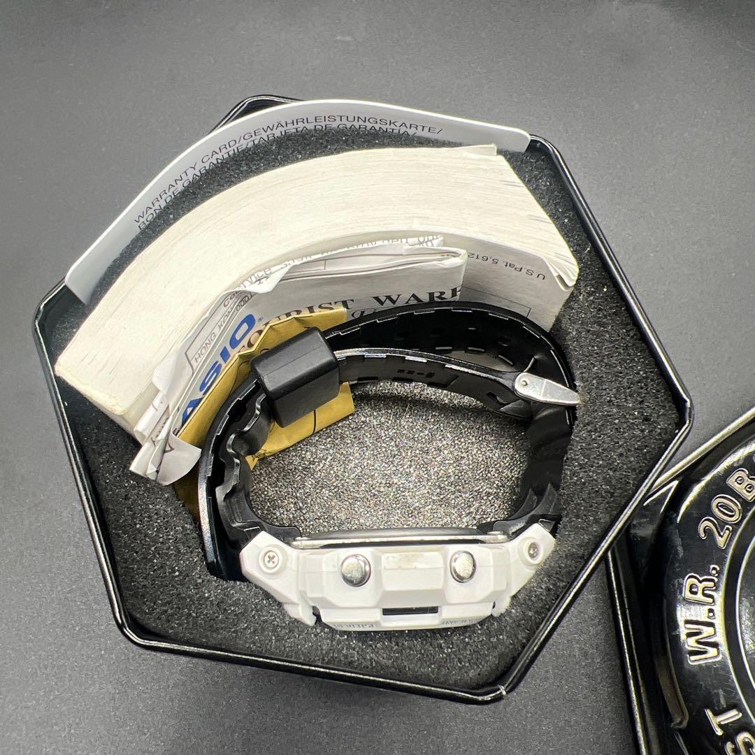 美品 CASIO G-SHOCK AWG-M100GW 電波ソーラー アナデジ