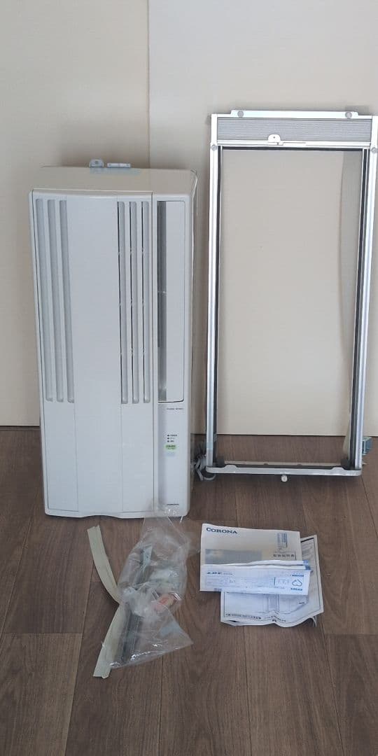 ジャンク CORONA 窓用エアコン CW-1622（WS）コロナ 2022年製