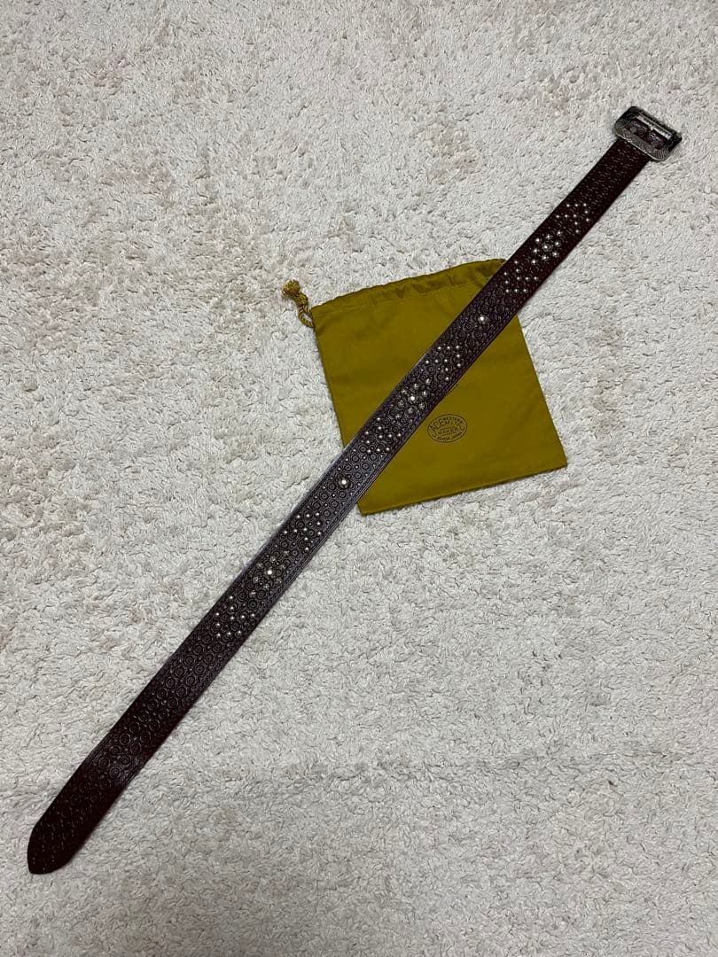 小物 atlast&co STUDS BELT ACE WESTERN BELT 32