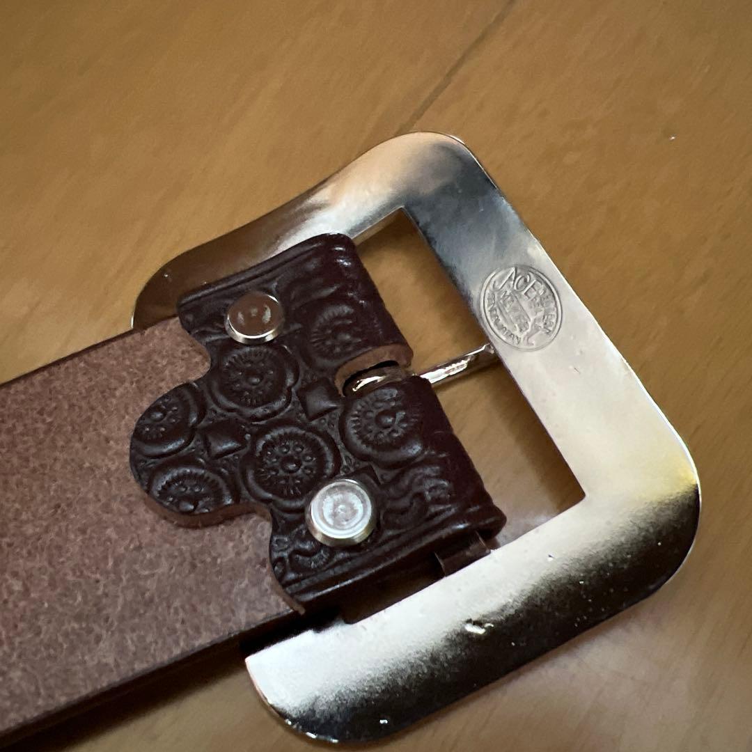 小物 atlast&co STUDS BELT ACE WESTERN BELT 32