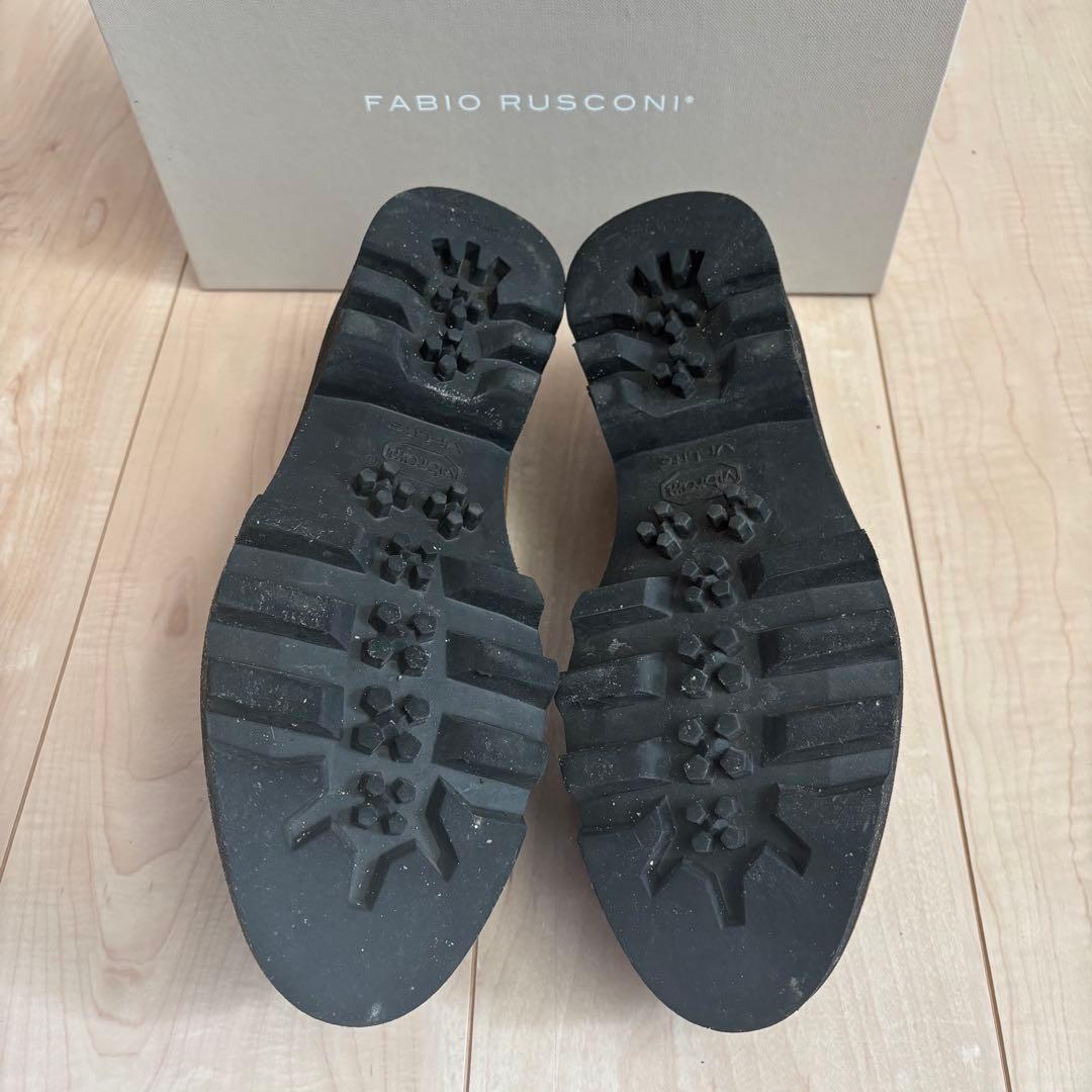 FABIO RUSCONI タッセル ローファー