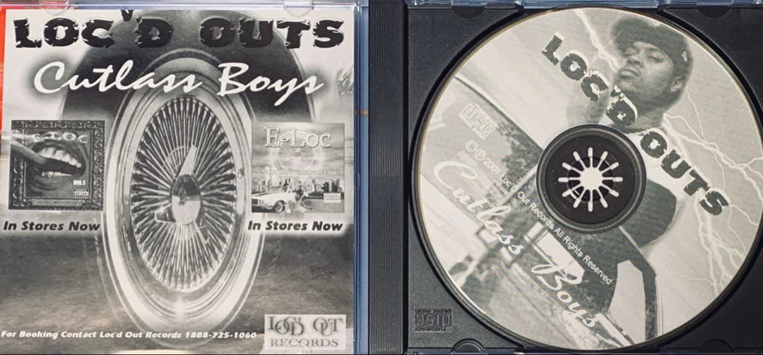 LOC'D ‎OUTS / Cutlass Boys G-RAP G-FUNK