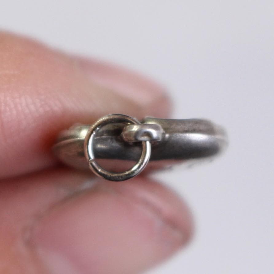 40s　スウィートハートジュエリー　パフィハート　シルバー　SWEET 