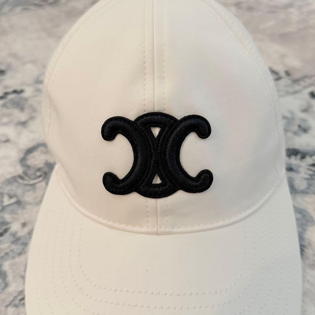 k*o様 CELINE トリオンフ ベースボールキャップ