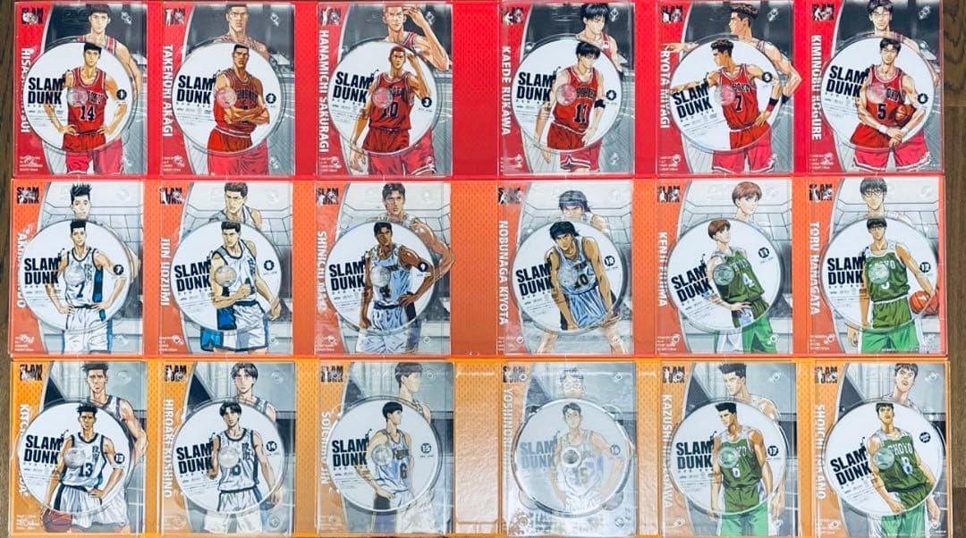 SLAM DUNK DVD-BOX 〈初回生産限定・18枚組・三井寿「14」〉